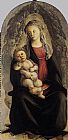 Famous Madonna Paintings - Madonna in Glory with Seraphim